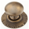 Cabinet Knob with Backplate