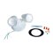 Topaz FSL/24W/40 LED Security Lights, 24W, 4000K CCT, White finish