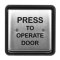 Norton  4-1/2" Square Wall Switch, Door Closer Accessory