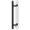 Rockwood RM7865 GeoMetek - Diamond Pulls, Flat End - Offset Post, 1" x 1" Grip Size