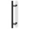 Rockwood RM7860 GeoMetek - Diamond Pulls, Flat End - Offset Post, 1" x 1" Grip Size