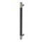 Rockwood 1450 NoirMet- Small Pulls, Straight, Black Aluminum Grip, Round End