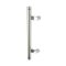 Rockwood RM3181 Grooved Offset Door Pulls with Flat Ends, 1-1/4" Diameter