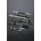 Rockwood RM6121 Straight Pull - Square Posts, Upholstery Leather Pulls