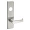 Accentra AU-426F Escutcheon x Lever Trim, Classroom / Storeroom, Less Cylinder, Augusta Lever, Satin Stainless Steel Finish 