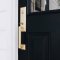 Application Image for Transitional Heritage Monolithic Tubular Entry Set in Satin Brass