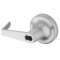 Accentra BAU-446F Rose x Lever Trim, SFIC LC, Classroom, Key-in-Lever, Augusta Lever, Satin Chrome Finish