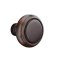 Brass Norwich Knob in Oil Rubbed Bronze finish