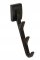 Dark oil-rubbed bronze Hafele Waterfall Hook, TAG Synergy Elite