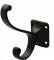Dark oil-rubbed bronze Hafele Hat & Coat Hook
