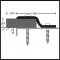 Product specs of NGP 109N Overlapping Meeting Stile