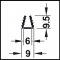 Product Specs for Hafele Glazing Gasket