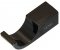 Jet Black Hafele HEWI Single Coat Hook