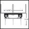 Product specs of NGP 12T Door Shoe Sweep