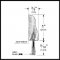Product Spec of Brush Door Sweep 18062