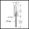 Product Spec of Brush Door Sweep 18100
