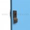 Falcon 19-R Exit Device in SP313 Finish with Trident Cylinder Trim 