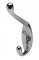 Polished chrome Hafele Coat Hook