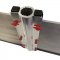 Interlocking Bar Clamp for Flood Barrier for Garage Doors