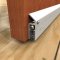 zero international 321 automatic door bottom applied on interior wooden door in open position