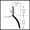 Product Specs of Metal Weatherstrip #345