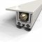 Mortised Automatic Door Bottom for Metal Doors with Double Neoprene Seal