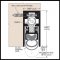Product Specs of Semi-Mortised Automatic Door Bottom #368
