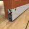 Semi-Mortised Automatic Door Bottom #368 Applied on Interior Wooden Door with Seal in Open Position