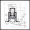 Product Specs for Mortised Automatic Door Bottom #369