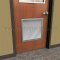 Fire Rated Louver with Fusible Link - Installed into Wooden Door