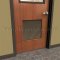 Activar 1100CORE Door Louver installed on wooden door
