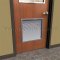 Activar 1300A1 Door Louver installed on wooden door