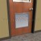 Activar 1300C Door Louver installed on wooden door