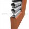 Activar 1400CORE Door Louver-cross section profile