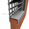 Air Louver 1900ASG Door Louver on A Wooden Door