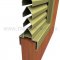 Door Louver 800A1 on a Wooden Door