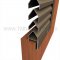 Door Louver 800C on a Wooden Door