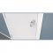 Rockwood AP1140 Hands Free Arm Pull Door Handle Applied On Bathroom Door