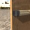 Adams Rite 8099 Exit Device installed on wood door
