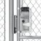 Locinox CLH-CO Tension Bar installed on chain link fence