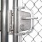 Locinox CLH-LA Tension Bar installed on chain link fence