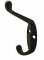 Dark oil-rubbed bronze Hafele Coat Hook