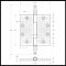 Deltana DTDSBP45, Plain Bearing, Full Mortised, Ornate Hinge Specs