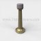 Deltana 3-1/16" Baseboard Door Bumper, Solid Brass