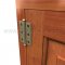 Deltana CH2517 Cabinet Hinge in US3 Finish applied to interior wooden cabinet door