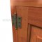Deltana CHAT Cabinet Finials in US5 Finish applied to interior wooden door