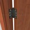 Deltana DTDSB4, Plain Bearing, Standard Weight, Brass Hinge on a Wooden Door