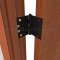  Wide Throw Hinge on a Wooden Door