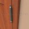 Deltana DTDSWT, Solid Brass, Windsor Tip on a Hinge applied to a Wooden Door