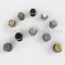 Deltana Round Universal Floor Bumper, 1-1/2" Tall